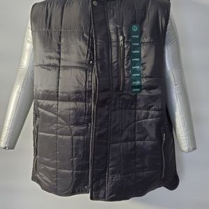One day away water resistant men's vest, sz L